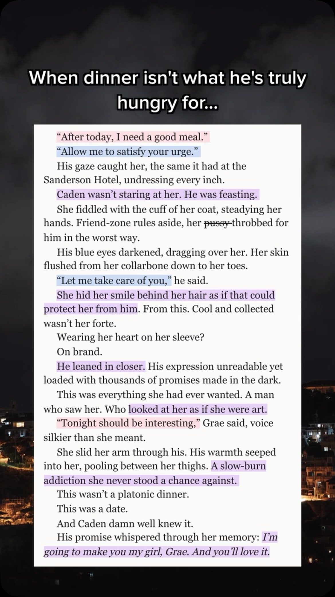 Because who doesn’t want a British Daddy domming you exactly how you like it? 

Moving to London was supposed to be my midlife glow-up.

Instead, I’m broke, behind on my book, and terrified of losing the house I bought for my retired parents.

The only thing holding me together is Caden Knight.

An older author who’s so good at giving me exactly the kind of attention I crave.

There’s just one problem.

He wants to meet.

And he has no idea I’m already living minutes away.

Some promises follow us across lifetimes.

A Promise Kept 📕 Sienna Vale

A very spicy, emotional age gap romance about reincarnated soulmates given another chance at the live that has followed them across lifetimes. #contemporaryromance #agegapromance #spicybooks #romancebook #secondchancelove